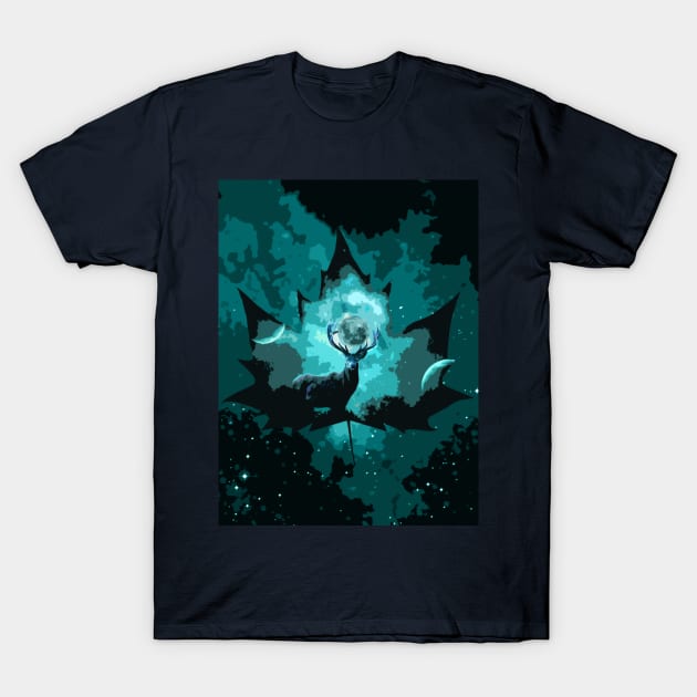 Galactic Antelope T-Shirt by Insanity_Saint